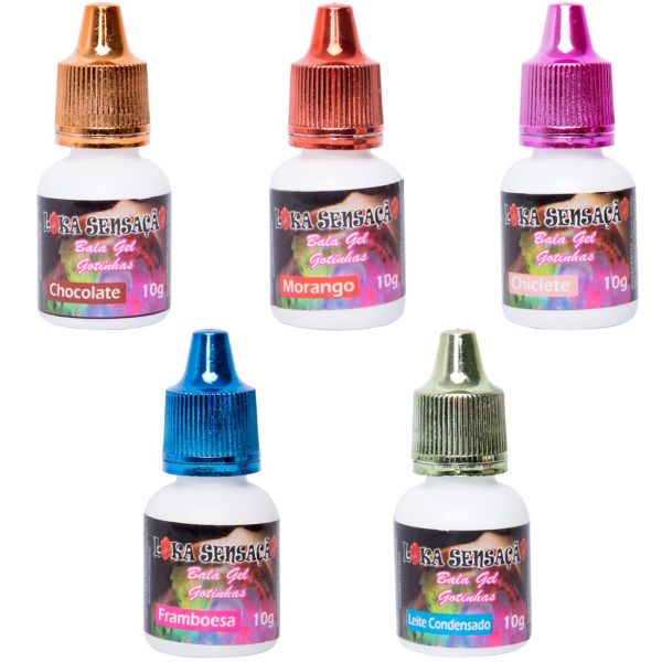 Bala Gel Gotinhas Excitantes